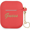 Guess AirPods cover Silicone Charm Heart Collection GUA2LSCHSR Guess AirPods cover Silicone Charm Heart Collection GUA2LSCHSR