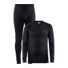 Pánsky funkčný set CRAFT CORE Dry Baselayer black XL Pánsky funkčný set CRAFT CORE Dry Baselayer black XL