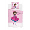 DETEXPOL Bavlnené obliečky Bábika, ružové, 140x200 cm DETEXPOL Bavlnené obliečky Bábika, ružové, 140x200 cm