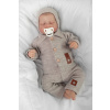 Pletený svetrík s gombíkmi Boy, Baby Nellys, béžový, veľ. 74 Pletený svetrík s gombíkmi Boy, Baby Nellys, béžový, veľ. 74