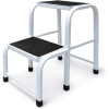 Oceľová stolička 2 stupne DRABEST TABURET-2 PRE biela Oceľová stolička 2 stupne DRABEST TABURET-2 PRE biela