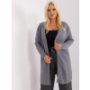Factory Dámsky kardigán plus size Farba: Atrancítová, Veľkosť molet: XL/XXL Factory Dámsky kardigán plus size Farba: Atrancítová, Veľkosť molet: XL/XXL