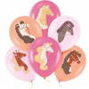 Balóny gumové párty farebné KONE koníky narodeninové 6ks Balóny gumové párty farebné KONE koníky narodeninové 6ks