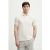 Tommy Hilfiger polo tričko pánske bavlnené MW0MW41513 béžová L Tommy Hilfiger polo tričko pánske bavlnené MW0MW41513 béžová L