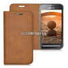 Kožený obal Samsung Galaxy Xcover 3 – Flip Cover – koňak Kožený obal Samsung Galaxy Xcover 3 – Flip Cover – koňak
