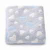Detská deka New Baby 80x90 heart blue Detská deka New Baby 80x90 heart blue