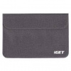 Puzdro na tablet iGET iC10 univerzální pouzdro do 10.1 tablety s magnetickým uzavíráním 84002645 šedočerná Puzdro na tablet iGET iC10 univerzální pouzdro do 10.1 tablety s magnetickým uzavíráním 84002645 šedočerná