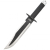 Nôž Steel Claw Knives Rambo First Blood Part 2 - čierny-strieborný Nôž Steel Claw Knives Rambo First Blood Part 2 - čierny-strieborný