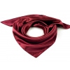 Saténová šatka jednofarebná 60x60 cm bordó sv. 1ks Saténová šatka jednofarebná 60x60 cm bordó sv. 1ks