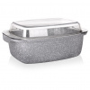 Banquet Pekáč 32,5x21x11cm s poklicí,nepřiln.povrch GRANITE Banquet Pekáč 32,5x21x11cm s poklicí,nepřiln.povrch GRANITE