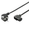 PremiumCord Kabel síťový 230V k počítači 3m, IEC kpsp3-90 PremiumCord Kabel síťový 230V k počítači 3m, IEC kpsp3-90
