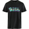 Fjällräven Multicolor Logo T-shirt M, Farba BLACK, Veľkosť XL Fjällräven Multicolor Logo T-shirt M, Farba BLACK, Veľkosť XL