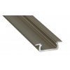 LEDLabs Profil Lumines typ Z eloxovaný inox, 3 m LEDLabs Profil Lumines typ Z eloxovaný inox, 3 m