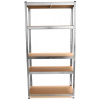 Kovový regál s 5 policami z MDF dosky 1800 x 900 x 400 mm, nosnosť police 175 kg, GEKO Kovový regál s 5 policami z MDF dosky 1800 x 900 x 400 mm, nosnosť police 175 kg, GEKO