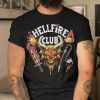 Tričko s potlačou STRANGER THINGS HELLFIRE CLUB Pánsky Čierna L Tričko s potlačou STRANGER THINGS HELLFIRE CLUB Pánsky Čierna L