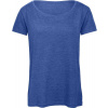 B&C | Triblend /women, Dámske tričko, modrá heather royal, L B&C | Triblend /women, Dámske tričko, modrá heather royal, L