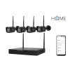 iGET HOME NVR N4C4 - CCTV bezdrôtový Wi-Fi set 2K+ rozlíšenie, 4CH NVR + 4x kamera so zvukom a IR 75020809 iGET HOME NVR N4C4 - CCTV bezdrôtový Wi-Fi set 2K+ rozlíšenie, 4CH NVR + 4x kamera so zvukom a IR 75020809