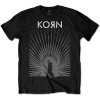 Tričko Korn - Radiate Glow Čierna XXL Tričko Korn - Radiate Glow Čierna XXL