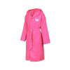 Detský župan z mikrovlákna arena Zeal - pre dámy - veľ. 116 - farba: ružová Detský župan z mikrovlákna arena Zeal - pre dámy - veľ. 116 - farba: ružová
