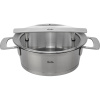 Fissler Phi Collection Braten- topf mit Glasdeckel 20 cm, 2,3L Fissler Phi Collection Braten- topf mit Glasdeckel 20 cm, 2,3L