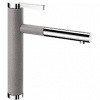Blanco Dřezová baterie Linee - S s vytahovací sprškou aluminium/chrom 518439 Blanco Dřezová baterie Linee - S s vytahovací sprškou aluminium/chrom 518439