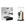 Lelit Anna PL41TEM + Eureka Mignon Specialita, WD white, walnut Lelit Anna PL41TEM + Eureka Mignon Specialita, WD white, walnut