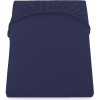 DecoKing, Prestieradlo / plachta Amber 180-200/200cm, tmavomodrá DecoKing, Prestieradlo / plachta Amber 180-200/200cm, tmavomodrá