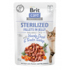 Brit Care Cat Sterilized Fillets in Jelly Hearty Duck&Tender Turkey 85 g Brit Care Cat Sterilized Fillets in Jelly Hearty Duck&Tender Turkey 85 g