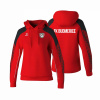 ERIMA Dámska mikina s kapucňou EVO STAR FK Budmerice červená Veľkosť: 42, Farba - hlavná: Červená ERIMA Dámska mikina s kapucňou EVO STAR FK Budmerice červená Veľkosť: 42, Farba - hlavná: Červená