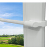 Mini garniža ESTAdeco kovová, nastaviteľná 75-125 cm, biela Mini garniža ESTAdeco kovová, nastaviteľná 75-125 cm, biela