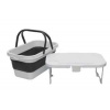 Platinet PLATINET KEMPINGOVÝ PIKNIKOVÝ KOŠÍK 47X29X23,5 CM, 16L, SKLÁDACÍ, S VÍKEM 2V 1 / STŮL BÍLÁ-ŠEDÁ Platinet PLATINET KEMPINGOVÝ PIKNIKOVÝ KOŠÍK 47X29X23,5 CM, 16L, SKLÁDACÍ, S VÍKEM 2V 1 / STŮL BÍLÁ-ŠEDÁ