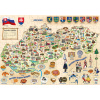 POPULAR Puzzle Mapa Slovenska 160 dielikov POPULAR Puzzle Mapa Slovenska 160 dielikov