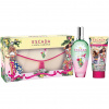 Escada Fiesta Carioca SET: Toaletná voda 50ml + Telové mlieko 50ml + Kozmetická taška pre ženy Escada Fiesta Carioca SET: Toaletná voda 50ml + Telové mlieko 50ml + Kozmetická taška pre ženy