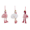 Dekorácia závesná - Flamingo 23 cm, mix farieb/1ks Dekorácia závesná - Flamingo 23 cm, mix farieb/1ks