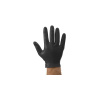 Rukavice nitrilové jednorázové, silnější vroubkované černé, velikost M (50 ks) R RUK042-M Rukavice nitrilové jednorázové, silnější vroubkované černé, velikost M (50 ks) R RUK042-M