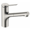 Hansgrohe Zesis M33 kuchynská batéria stojánková ušľachtilá oceľ 74803800 Hansgrohe Zesis M33 kuchynská batéria stojánková ušľachtilá oceľ 74803800