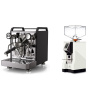 Rocket Espresso Mozzafiato FAST R, black + Eureka Mignon Perfetto, CR white Rocket Espresso Mozzafiato FAST R, black + Eureka Mignon Perfetto, CR white