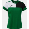 Dámske tričko JOMA Camiseta Manga Sky Green-Black|S Dámske tričko JOMA Camiseta Manga Sky Green-Black|S