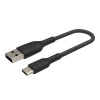Belkin USB-C kabel, 15cm, černý - odolný CAB002bt0MBK Belkin USB-C kabel, 15cm, černý - odolný CAB002bt0MBK