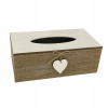 KRABIČKA NA VRECKOVKY / SERVÍTKY so srdiečkami D1586 KRABIČKA NA VRECKOVKY / SERVÍTKY so srdiečkami D1586