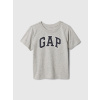 GAP Baby tričko s logom Sivá 18-24M Sivá Sivá GAP Baby tričko s logom Sivá 18-24M Sivá Sivá