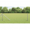 zahrada-XL Stĺp na plot. Strieborná 10 x 0,6 m (50 mm sieť) Oceľ 3353335 zahrada-XL Stĺp na plot. Strieborná 10 x 0,6 m (50 mm sieť) Oceľ 3353335
