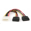 Napájací kábel GEMBIRD SATA 15 cm interný (molex 5,25 Napájací kábel GEMBIRD SATA 15 cm interný (molex 5,25