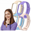 Sada 4x remienok pre Xiaomi Mi Band 8 Active/ Redmi Smart Band 2 náramok rámik Sada 4x remienok pre Xiaomi Mi Band 8 Active/ Redmi Smart Band 2 náramok rámik
