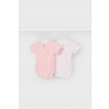 Body pre bábätká Mayoral Newborn 2-pak 1725.1A.Newborn.PPY2 ružová 50 Body pre bábätká Mayoral Newborn 2-pak 1725.1A.Newborn.PPY2 ružová 50