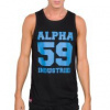 Alpha Industries Pánske tielko 59 Tank Neon Print Čierna S Alpha Industries Pánske tielko 59 Tank Neon Print Čierna S