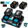 Makita 198116-4 Nabíjací set DC18RC 2 x BL1860B 6,0Ah MAKPAC Makita 198116-4 Nabíjací set DC18RC 2 x BL1860B 6,0Ah MAKPAC