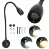 LED LAMPKA NA ČÍTANIE 3 COLORO 3W 12-24V LED LAMPKA NA ČÍTANIE 3 COLORO 3W 12-24V