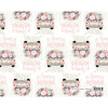 Darčekový baliaci papier matrimonio 70 x 100 cm - Happy Wedding Darčekový baliaci papier matrimonio 70 x 100 cm - Happy Wedding