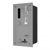 Sanela Automaty Zabudovateľný mincový automat dverového zámku s GSM, s eurozámkom, antivandal, matná nerezová SLZA 40GVZ Sanela Automaty Zabudovateľný mincový automat dverového zámku s GSM, s eurozámkom, antivandal, matná nerezová SLZA 40GVZ